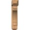 Ekena Millwork Merced Craftsman Smooth Bracket w/ Offset Brace, Western Red Cedar, 7 1/2"W x 30"D x 36"H BKT0806X30X36MRC04SWR - alternate 4